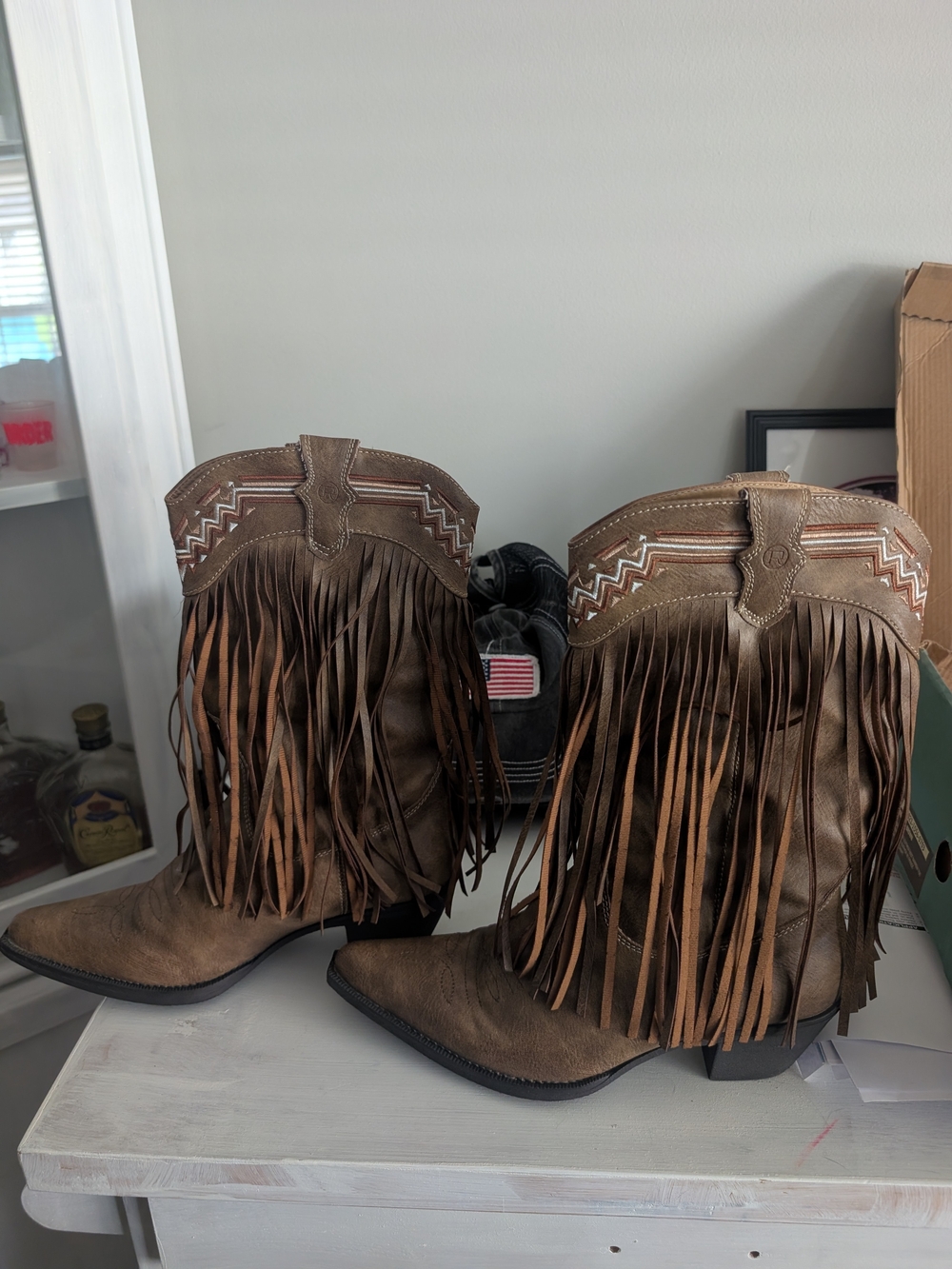 Roper Cowboy Boots Size 8.5
